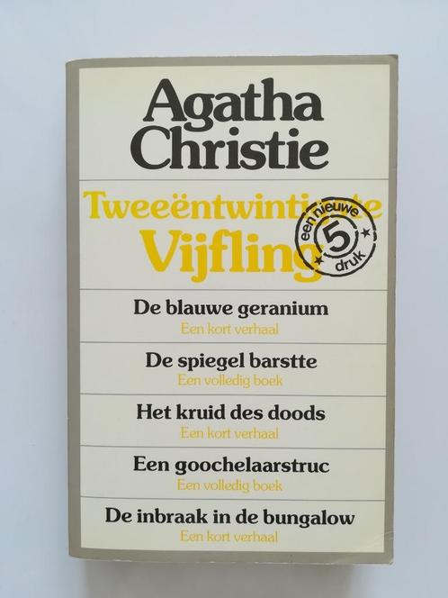 Agatha Christie: Tweeëntwintigste Vijfling (3de druk, 1991), Boeken, Detectives, Gelezen, Ophalen of Verzenden