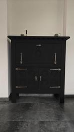 Barkast - eiken, Huis en Inrichting, Ophalen, Gebruikt, 100 tot 150 cm, 100 tot 150 cm