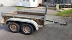 Aanhangwagen dubbele as 500 kg, Ophalen, Gebruikt