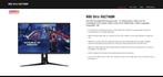 Rog swift XG27AQM, Computers en Software, Monitoren, IPS, Minder dan 1 ms, Zo goed als nieuw, DisplayPort