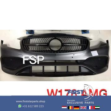 W176 AMG Voorbumper Mercedes A Klasse 2013-2019 grijs origin disponible aux enchères