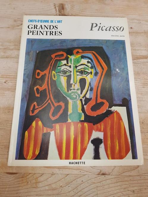 PICASSO grands peintres chefs-d'œvre de l'art 1966 Hachette, Boeken, Kunst en Cultuur | Beeldend, Zo goed als nieuw, Ophalen of Verzenden