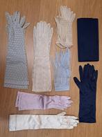 avondhandschoenen/bijpassende kindertas, Autre, Ophalen of Verzenden, Maat 36 (S), Gedragen