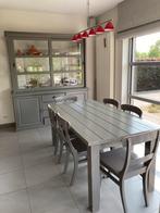 Eetkamer, Huis en Inrichting, Complete eetkamers, Ophalen, Gebruikt, Landelijk, 6 tot 8 stoelen