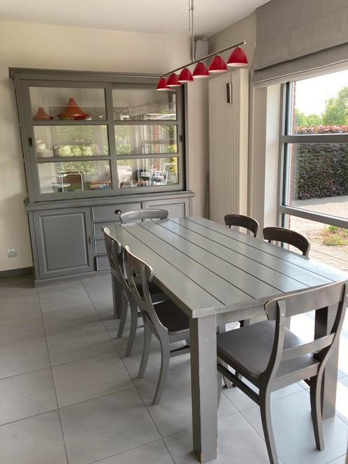 Eetkamer, Huis en Inrichting, Complete eetkamers, Gebruikt, 6 tot 8 stoelen, Ophalen