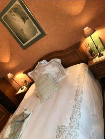 ‼️100% ‼️ MASSIEVE FRANS EIKEN BED BEDDEN beschikbaar voor biedingen