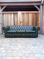 Chesterfield 3zit en 2zit in zeer goede staat, Huis en Inrichting, Ophalen, Zo goed als nieuw, Hout