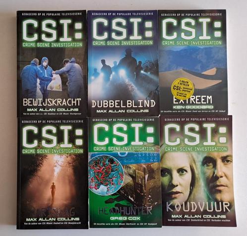 CSI-boeken- Collins/Cortez/Kaminsky…, Livres, Thrillers, Utilisé, Enlèvement ou Envoi