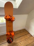 Snowboard Burton Custom Flying V (damaged) + Cartel binding, Ophalen, Gebruikt, Bindingen