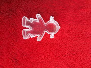 Plastic doosje meisje, Enlèvement ou Envoi, Neuf, Cadeau d'accouchement