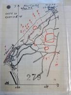 Geheim Leger kaart voor D Day Normandie, Verzamelen, Militaria | Tweede Wereldoorlog, Ophalen of Verzenden