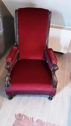 Antieke  zetel, Huis en Inrichting, Fauteuils, Ophalen, Gebruikt