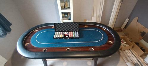 Pokertafel, Hobby en Vrije tijd, Gezelschapsspellen | Kaartspellen, Gebruikt, Ophalen