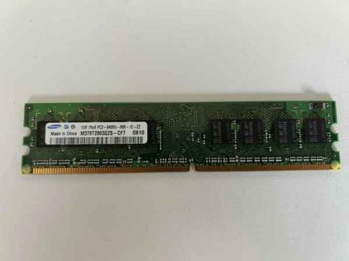 Samsung M378T2863QZS-CF7 - 1GB - DDR2 800mhz, Informatique & Logiciels, Mémoire RAM, Comme neuf, Desktop, 1 GB ou moins, DDR2