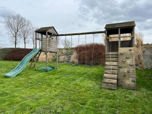 A SAISIR - aire de jeux/cabane/balançoire, Enfants & Bébés, Jouets | Extérieur | Aires de jeux, Utilisé, Toboggan, Corde d'escalade