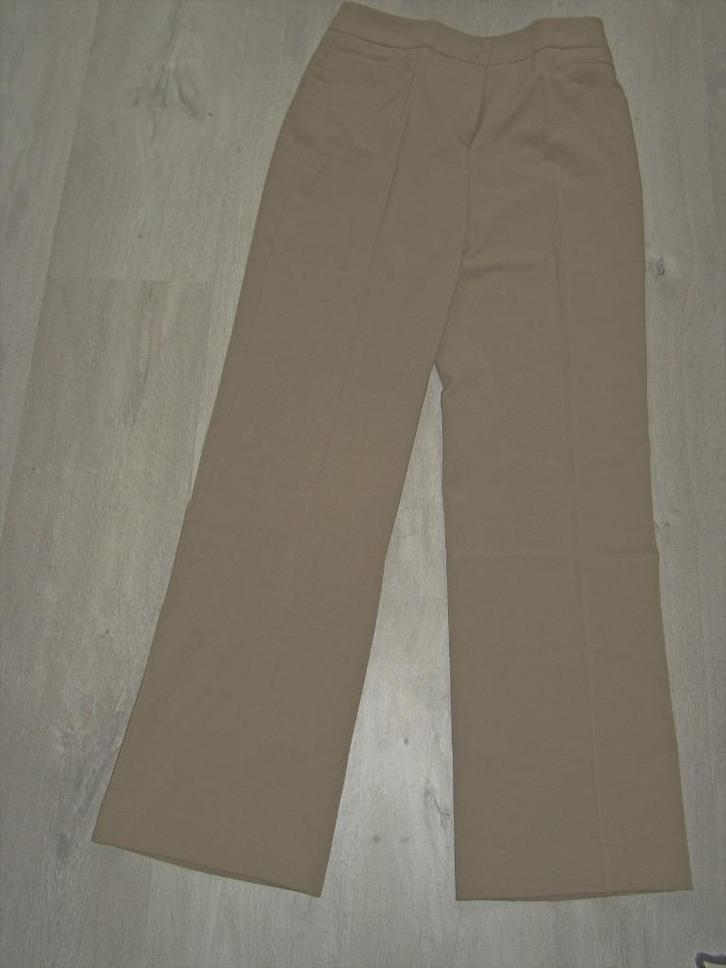 lange broek dames Rosner camel bruin  maat 34 36 wijde pijp, Kleding | Dames, Broeken en Pantalons, Zo goed als nieuw, Maat 34 (XS) of kleiner