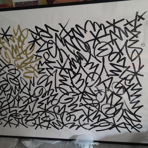 Benjamin van Oost origineel, grootste werk, Antiek en Kunst, Kunst | Schilderijen | Abstract, Ophalen of Verzenden