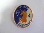 1er Regt de Hussards Parachutistes- 4e  - RHP - Bercheny, Embleem of Badge, Ophalen of Verzenden, Landmacht