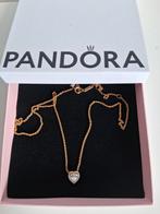 Ketting met hanger Pandora gold plated, Ophalen of Verzenden, Zo goed als nieuw, Met hanger