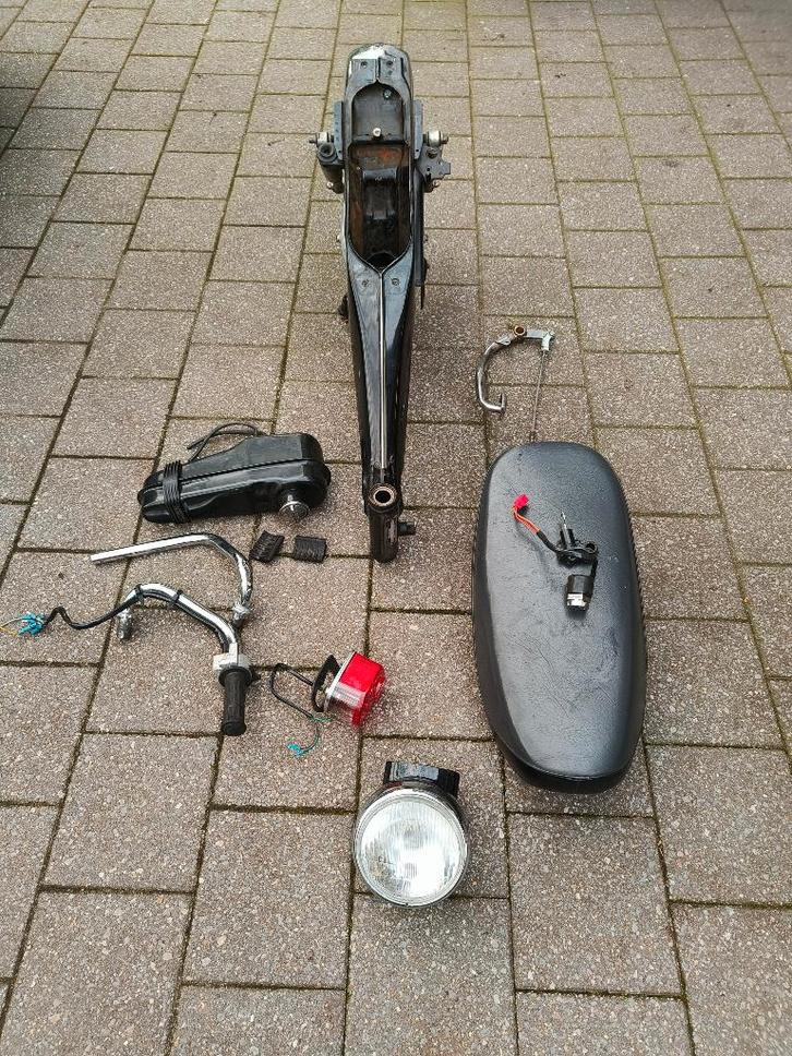 Honda Dax replica, Fietsen en Brommers, Brommeronderdelen | Algemeen, Gebruikt, Koplamp, Ophalen