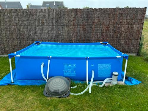 Zwembad compleet met toebehoren, Tuin en Terras, Zwembaden, Gebruikt, Opzetzwembad, Minder dan 80 cm, 200 tot 400 cm, 200 tot 300 cm
