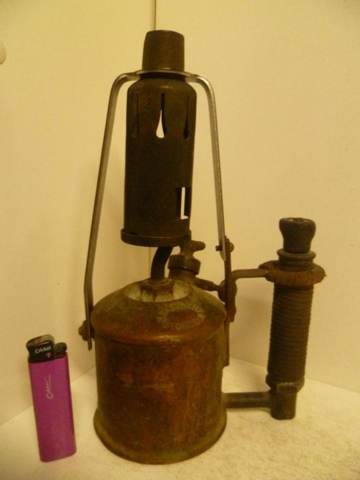 Max Sievert Vapouria Type 11R Brander , Bieden, Antiek en Kunst, Antiek | Gereedschap en Instrumenten, Ophalen of Verzenden