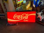 Coca Cola oude reclame lichtbak, Verzamelen, Ophalen, Gebruikt, Lichtbak of (neon) lamp