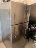 RVS Koelkast/diepvries, Elektronische apparatuur, Koelkasten en IJskasten, Ophalen, Zo goed als nieuw