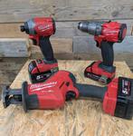 Milwaukee M18 Fuel machines, batterijen, lader, Ophalen