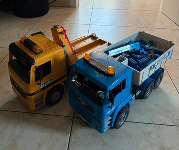 Vrachtwagen Bruder - 2 stuks, Ophalen, Gebruikt