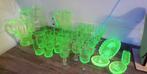 Uranium glazen,karaffen,schaaltjes, Ophalen