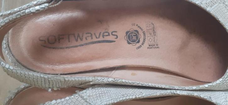 damesschoenen Merk softwaves maat  38,5,5, Kleding | Dames, Schoenen, Gedragen, Dansschoenen, Beige, Ophalen of Verzenden