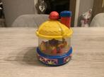 Plastic vintage speelgoed paardemolen (Muziek) (27 cm), Kinderen en Baby's, Ophalen of Verzenden, Gebruikt, Speelset, Met geluid