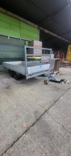 Aanhangwagen dubbelas 2000kg 3m30cm x 1m83cm 1750 euro, Auto diversen, Aanhangers en Bagagewagens, Ophalen, Gebruikt