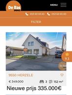 Charmante, rustig gelegen woning met 3 slaapkamers, Provincie Oost-Vlaanderen, 500 tot 1000 m², Vrijstaande woning, 3 kamers