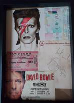 David Bowie gesigneerd, Verzamelen, Ophalen of Verzenden, Zo goed als nieuw, Gesigneerd