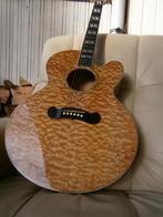 Gibson J-185 EC Quilt, Muziek en Instrumenten, Ophalen, Zo goed als nieuw, Met koffer