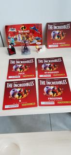 The Incredibles 3x mini-figuur +5x kantelkaart +1 prentje, Verzamelen, Ophalen of Verzenden, Zo goed als nieuw, Film, Foto of Kaart