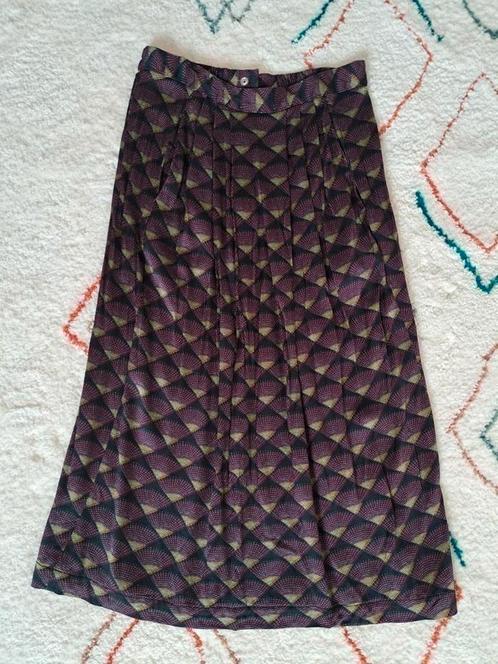 Jupe mi-longue ottod'Ame taille M/38, Kleding | Dames, Rokken, Nieuw, Maat 38/40 (M), Paars, Onder de knie, Ophalen of Verzenden