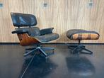 Eames lounge chair Herman Miller + Vitra ottoman, Huis en Inrichting, Fauteuils, Gebruikt, Ophalen of Verzenden