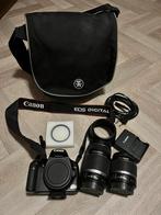 Canon eos 450D + lenzen en tas, Audio, Tv en Foto, Canon, Zo goed als nieuw, Ophalen