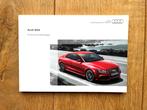 NL instructieboekje Audi RS5 Coupé 4.2 V8 FSI 450PK quattro, Ophalen of Verzenden