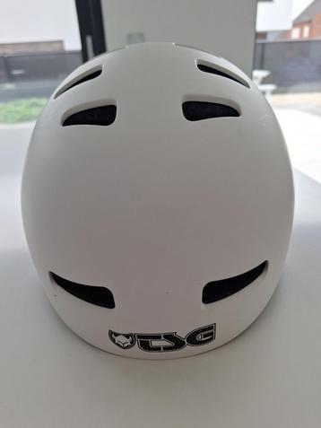 Fietshelm TSG Evolution Solid White 