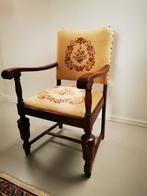 Stoel in tapisserie en hout, Ophalen