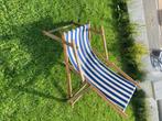 tuinstoel / strandstoel opklapbaar, Tuin en Terras, Ophalen, Hout