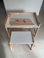 Ikea kinderbureau en bankje, Huis en Inrichting, Bureaus, Ophalen, Gebruikt, Bureau