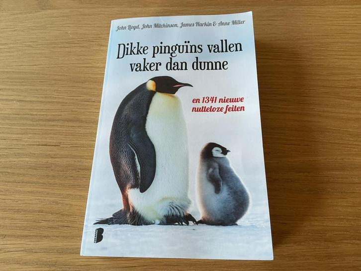 John Mitchinson - Dikke pinguïns vallen vaker dan dunne, Boeken, Overige Boeken, Gelezen, Ophalen