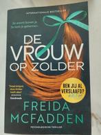 de vrouw op zolder - Freida Mc Fadden, Ophalen of Verzenden, Nieuw