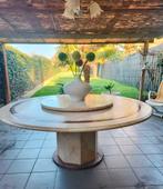 Marmeren tafel, Tuin en Terras, Ophalen of Verzenden, Zo goed als nieuw