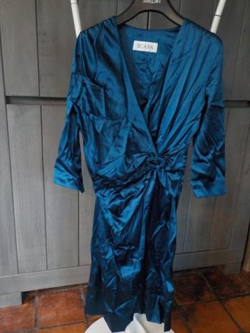 robe design bleue de Scapa taille 36